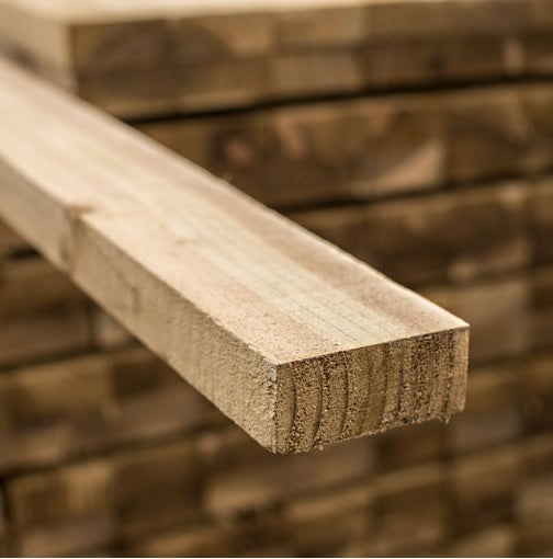 Fence Rail | 3600 x 100 x 50mm | 12' x 4" | 3.6m